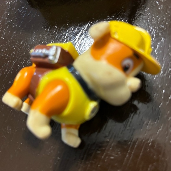 Paw Patrol Rubble construction pup with bulldozer drill vehicle - Picture 7 of 8